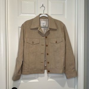NWT Aritzia Wilfred Beige Jacket - S